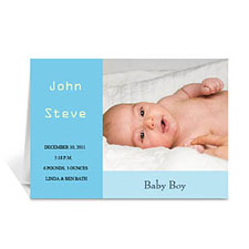 Tarjeta personalizada con fotografía