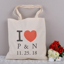 Bolsa Personalizada con I Heart