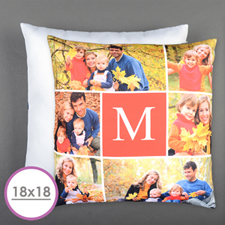 Foto personalizada Cojín grande 45.72 cm x 45.72 cm (sin inserción)