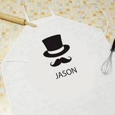 Delantal personalizable para hombre. Adulto