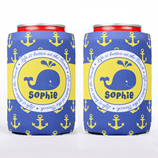 Ballena Enfriador de latas personalizado