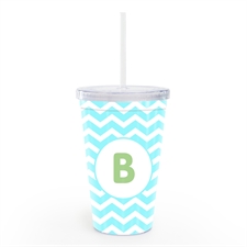 Vaso de acrílico personalizado de doble pared diseño
