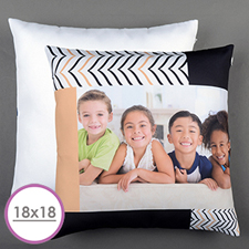 Símbolos modernos Cojín grande personalizado 45.72 cm x 45.72 cm (sin inserto)