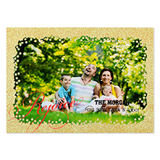 Tarjeta personalizada de Navidad diseño