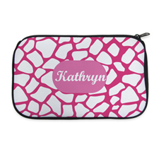Bolsa cosmética personalizada con patrón