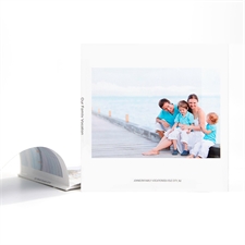 Foto-libro de tapa blanda personalizado 20.32 cm x 20.32 cm