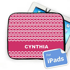 Nombre personalizado Cadena de rosas calientes Manga de Ipad