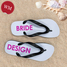 Sandalias personalizadas con nombre diseño