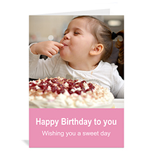 Tarjeta personalizada de felicitación