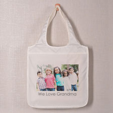  imagen n de Paisaje Completo y Texto Bolsa de Compras Doblada