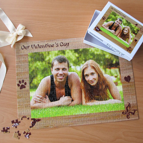 Personalizado Nuestro Día de San Valentín 30.48 cm x 41.91 cm Rompecabezas 