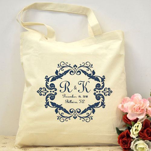 Bolsa personalizada para bodas  con la Frontera de la Marina