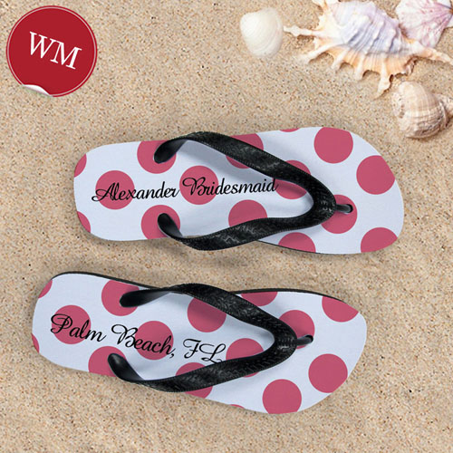 Sandalias personalizadas con nombre diseño 