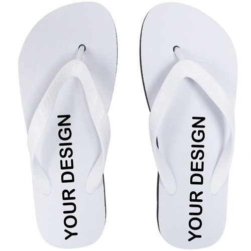 Sandalias personalizadas con monograma diseño 
