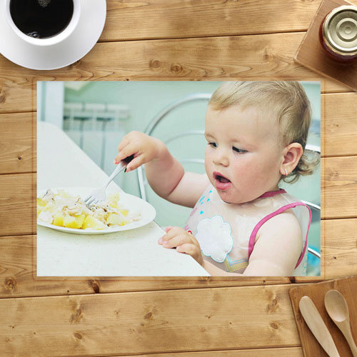 Alfombrillas personalizadas para la cena de los niños