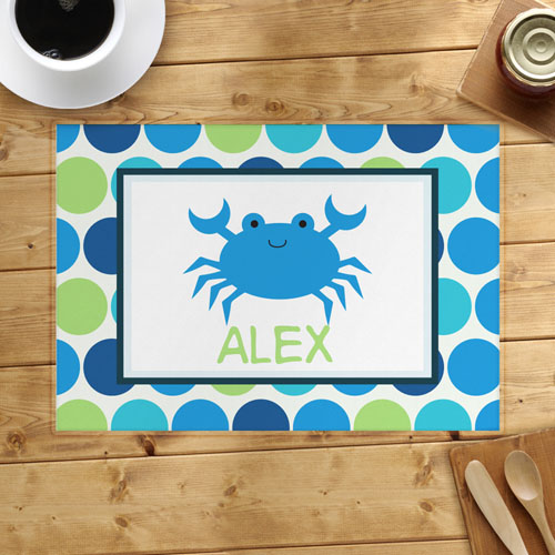 Alfombrillas de cangrejo personalizadas