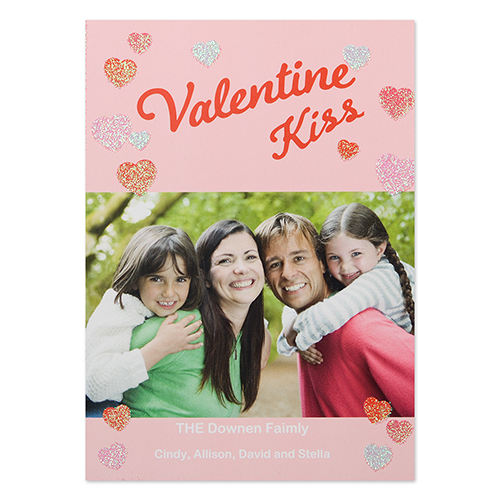 Tarjeta personalizada de San Valentin diseño 