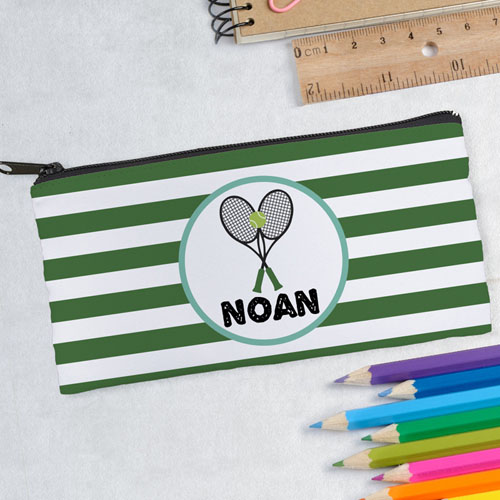 Diseñe su propio estuche de rayas de tenis