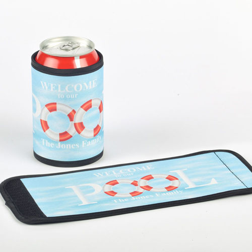 Pool Personalizada Envoltura de botella y lata personalizada
