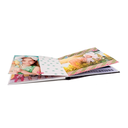 Libro de fotos personalizado de tapa dura de 21.59 cm  x 27.94 cm.