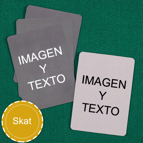SKAT Cartas (cartas en blaco)