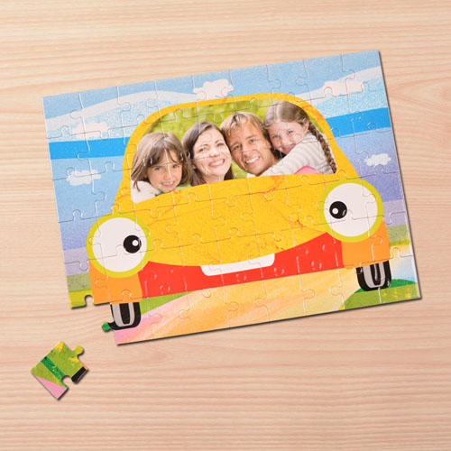 Personalizado Mi Coche 30.48 cm x 41.91 cm  rompecabezas 