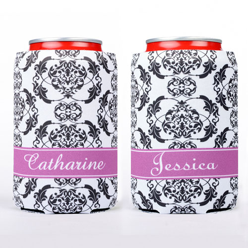 Floral Personalizada enfriador de lata
