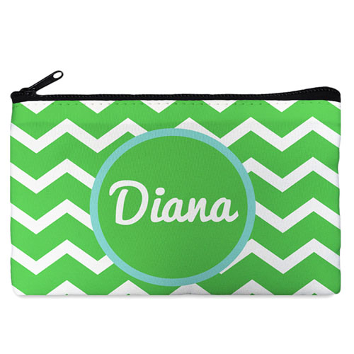 Bolsa cosmética personalizada con monograma diseño 