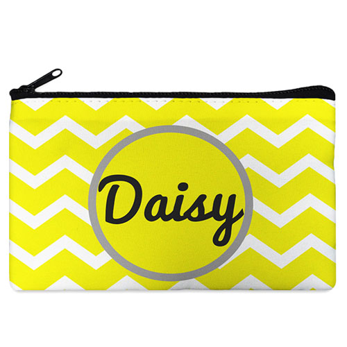 Bolsa cosmética personalizada con monograma diseño 