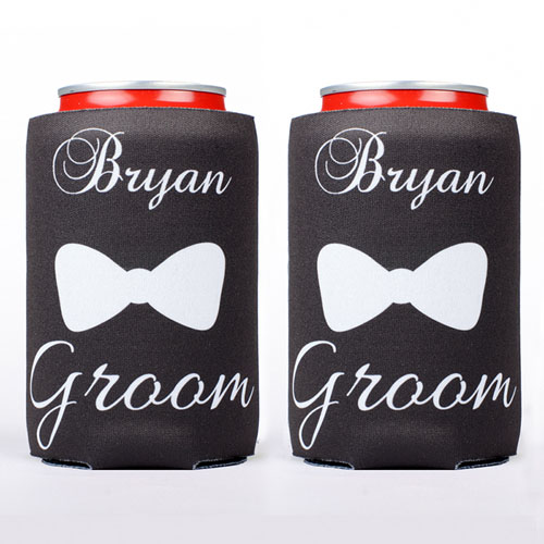  enfriador de lata  personalizado para el novio