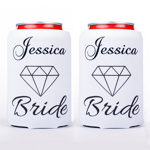  enfriador de lata  personalizado para la novia