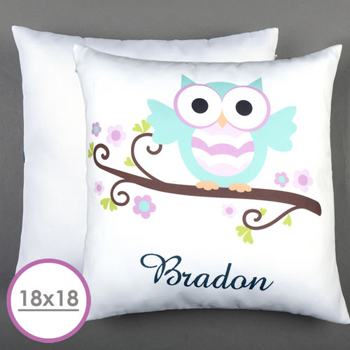 Large custom cushion for the owl 45.72 cm x 45.72 cm (without insert) 