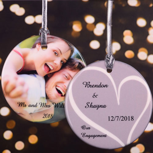 Love Personalized Photo Ornament