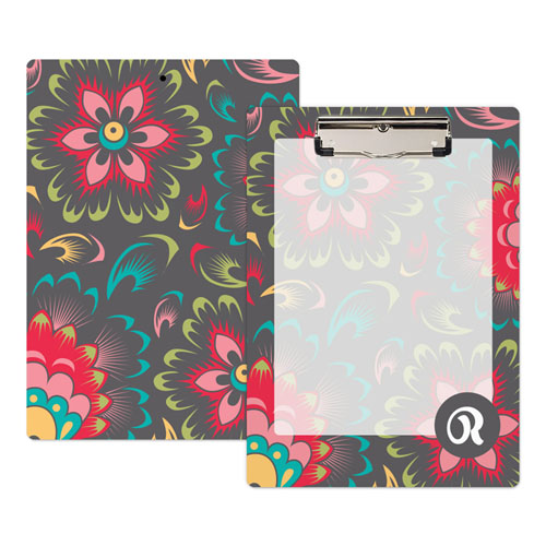 Portapapeles personalizado con diseño  floral