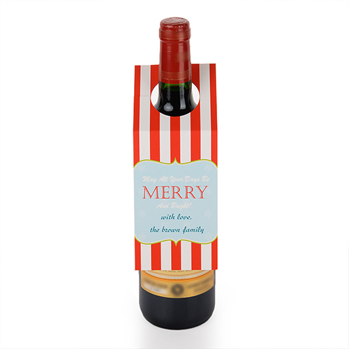 Etiqueta de vino personalizada con 