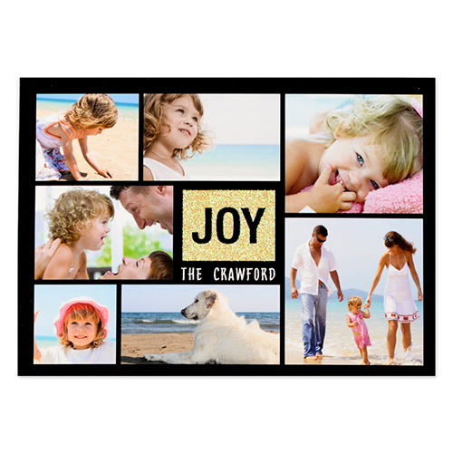 Tarjeta personalizada de Navidad diseño 