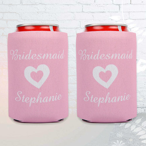  enfriador de lata  de boda personalizado para las damas de honor