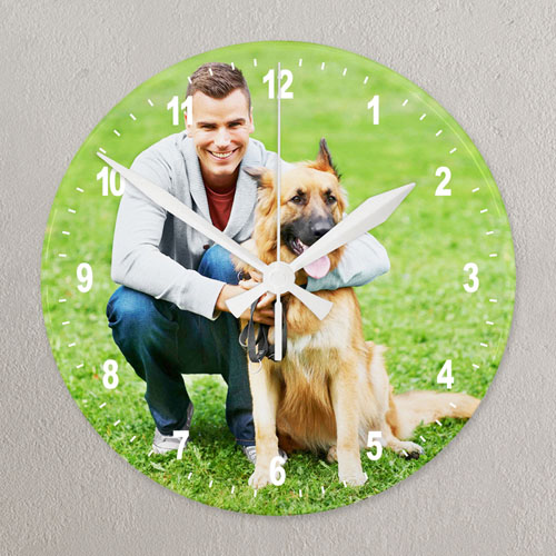 Reloj personalizado con impresión de galería de fotografías