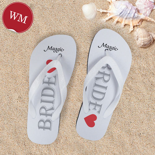 Sandalias personalizadas para Novia. Mujeres. Mediano