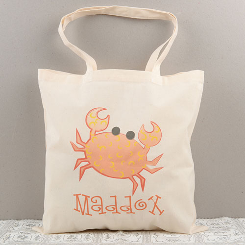 Cangrejo Bolsa de algodón personalizada