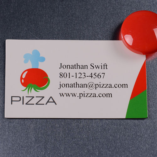 Impresión personalizada 2 X 3.5 Imán de tarjeta de visita