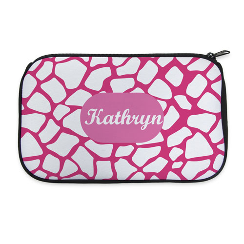 Bolsa cosmética personalizada con patrón 