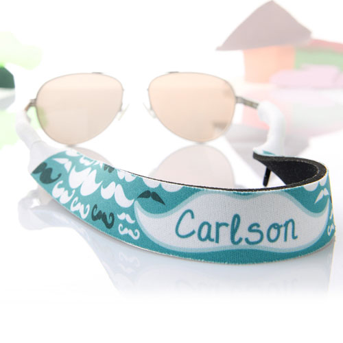 Correa de gafas de sol personalizada con bigote 