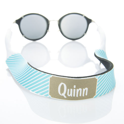 Correa de gafas de sol monograma de Aqua Rayas