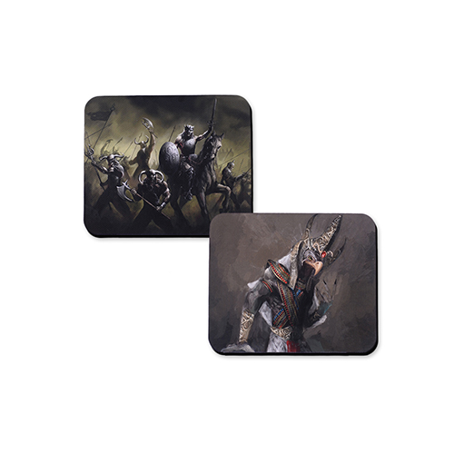Impresión personalizada 28.96 cm X23.88 cm Tapete de juego de goma, 2-lado(s)