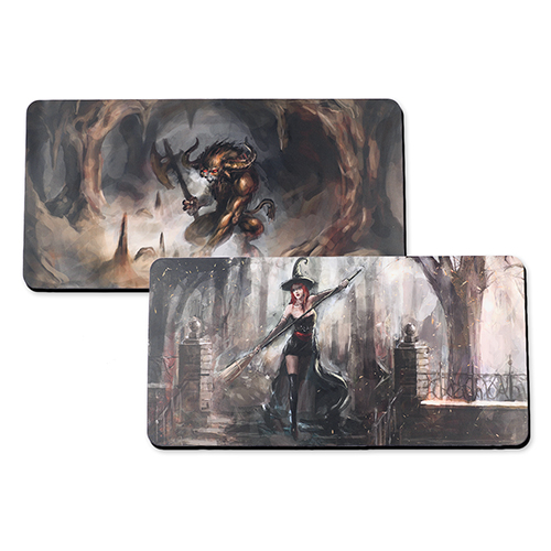 Impresión personalizada  35.56 cm X28 TApete de juego de gaucho, 2-lado(s)