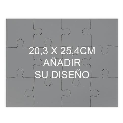 20.32 cm x 25.40 cm rompecabezas de madera (Landscape, 12 or 100 piezass)