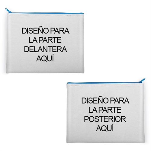 Bolsa cosmética personalizada de neopreno (Imágenes diferentes) 27.9x35.5
