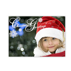 Tarjeta personalizada de navidad diseño 