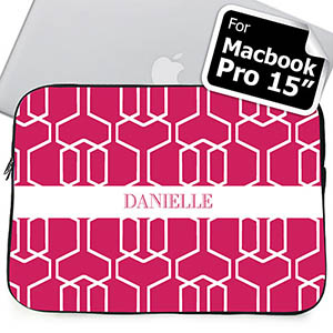 Nombre personalizado rejas caliente Macbook Pro 15 Manga (2015)